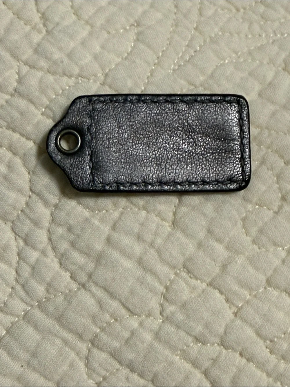 Coach Metallic Hang Tag!